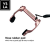 Deep Dadi Aluminum Nose Clip with Black Case