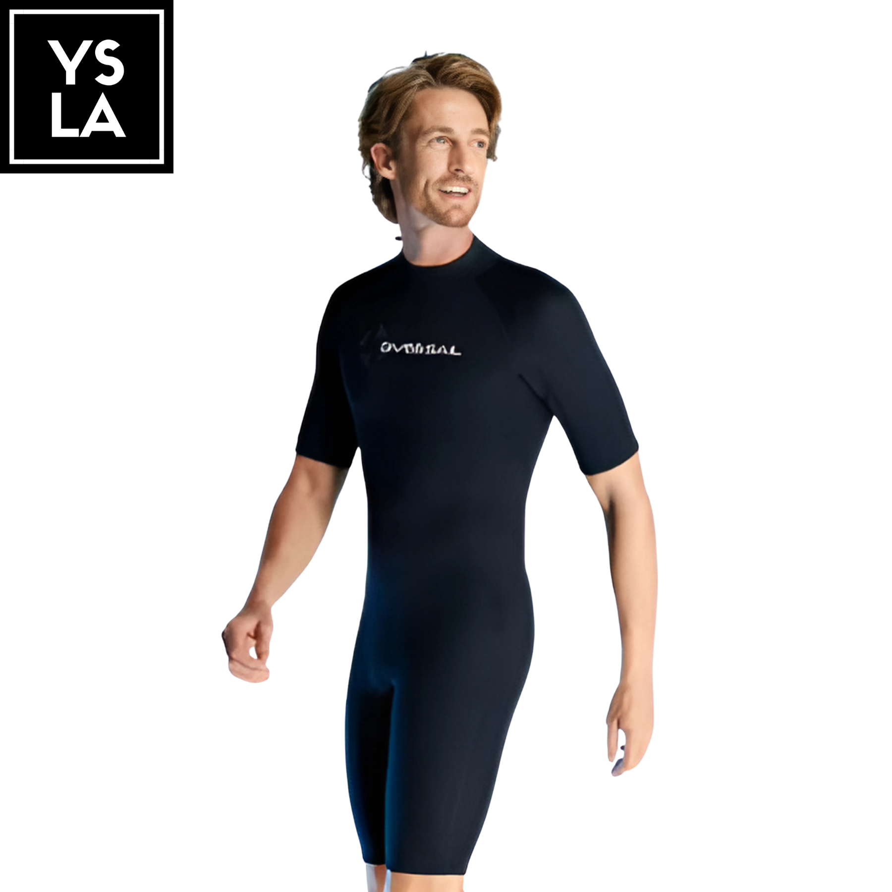 For Him Bare 1.5mm Full Wetsuit in Short sleeves and short pants For Men Male