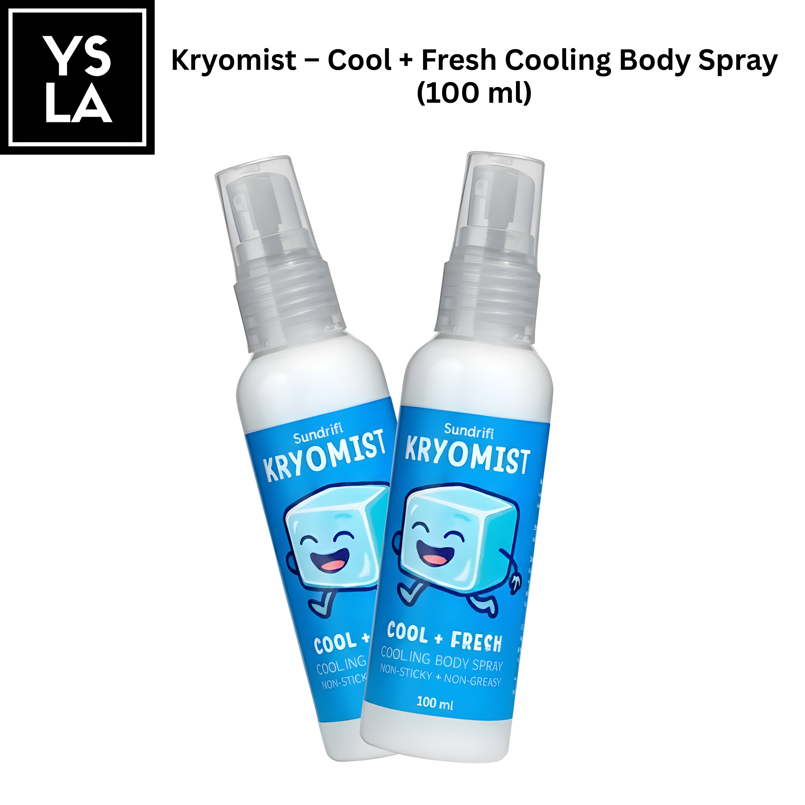 Kryomist – Cool + Fresh Cooling Body Spray (100 ml)