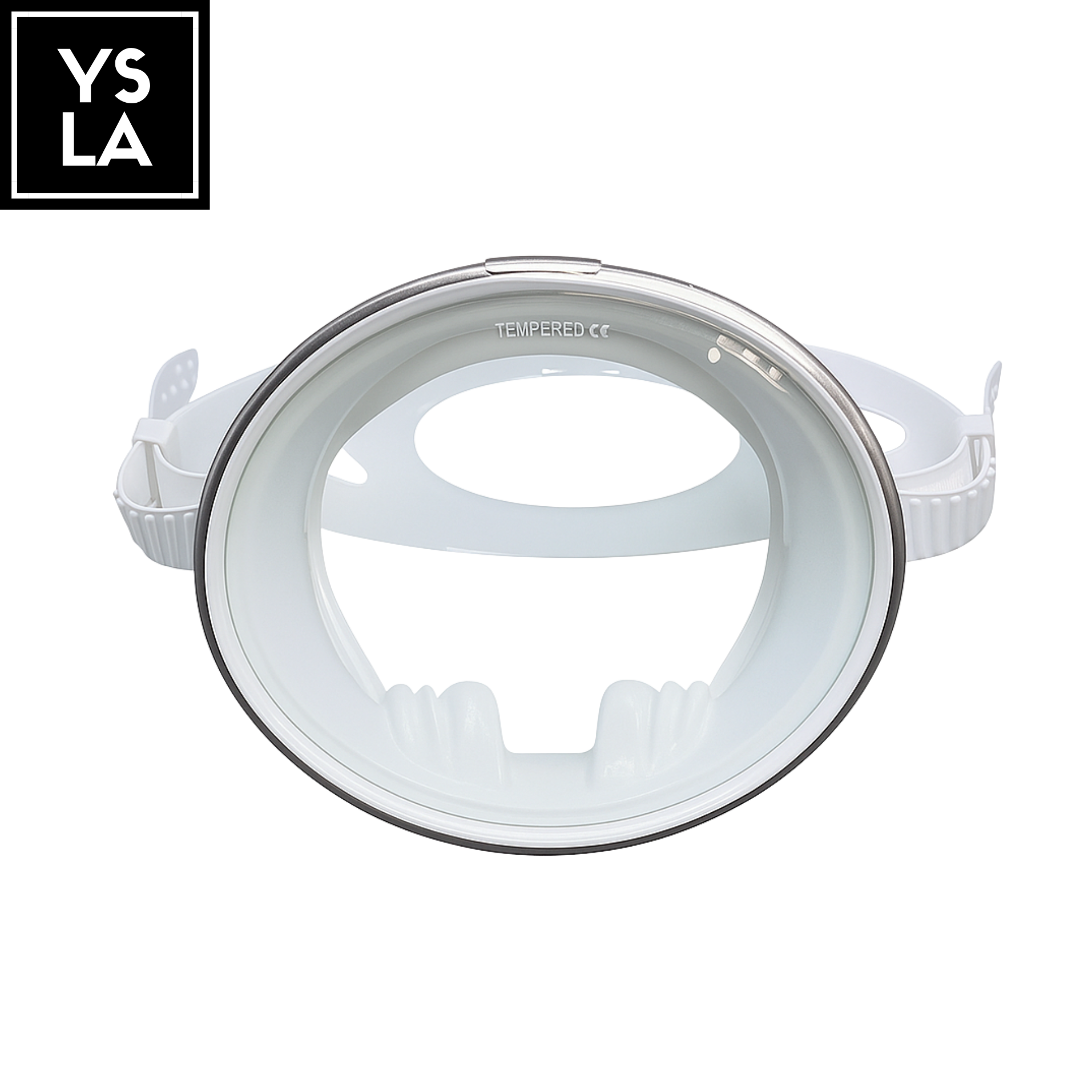 Glowval Diving Oval Mask for Freediving Medium Volume Mask only