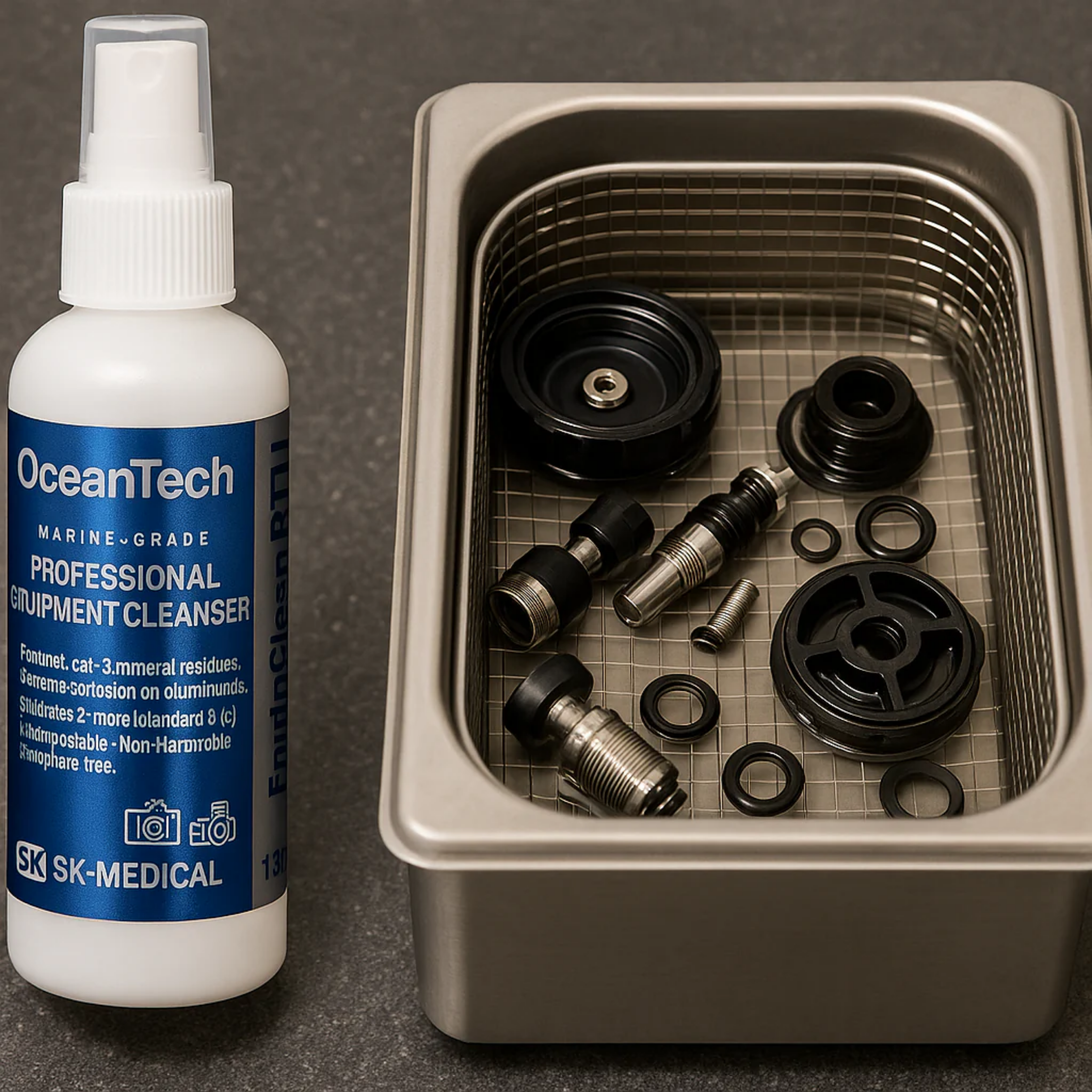 OceanTech™ EquipClean RTU – Professional Marine Equipment Cleanser (150ml Spray)