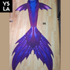 Adult Swimming Beachwear Mermaid Skin Tail with Bra Top