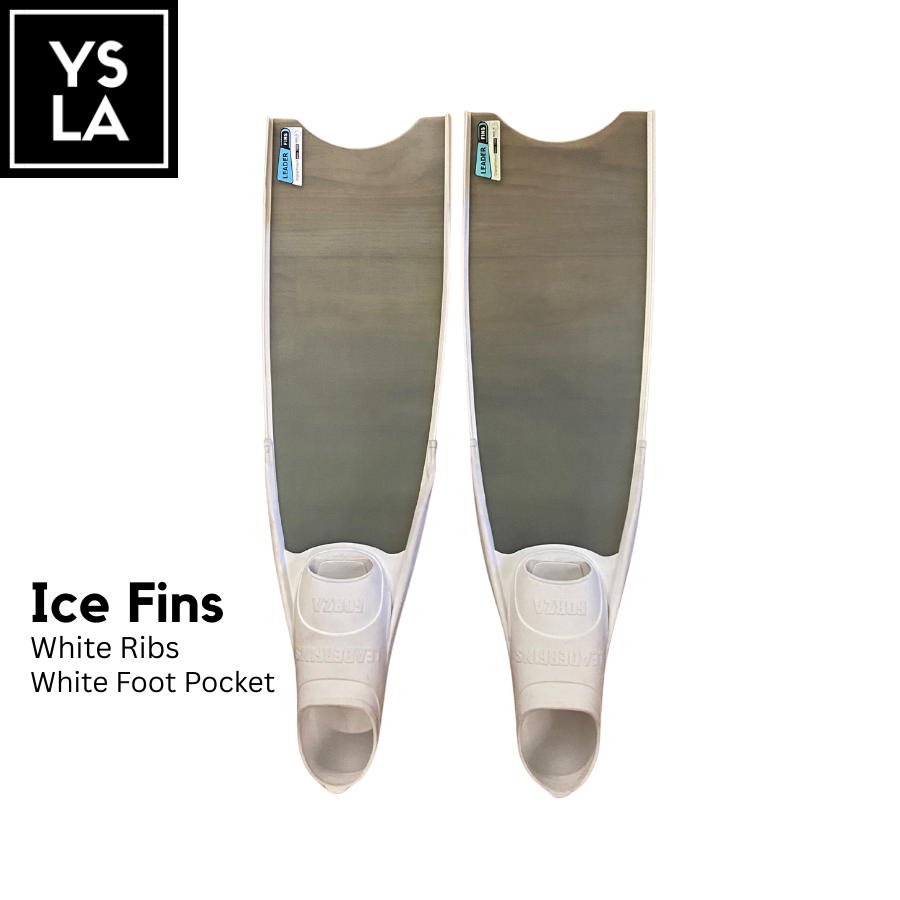 Leaderfins 60cm Short Fins Fiberglass with Forza Foot Pocket