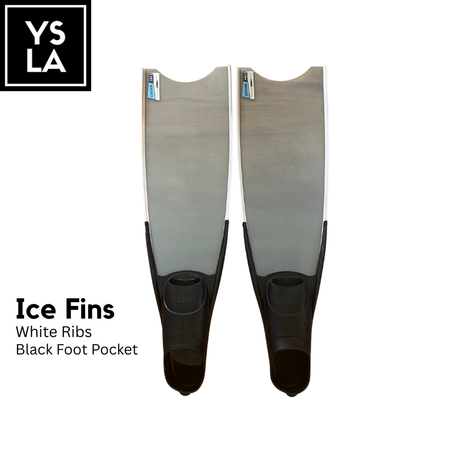 Leaderfins 60cm Short Fins Fiberglass with Forza Foot Pocket