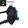 Solid Color Aluminum Frame Tempered Glass Freedive Mask only with Eva Box