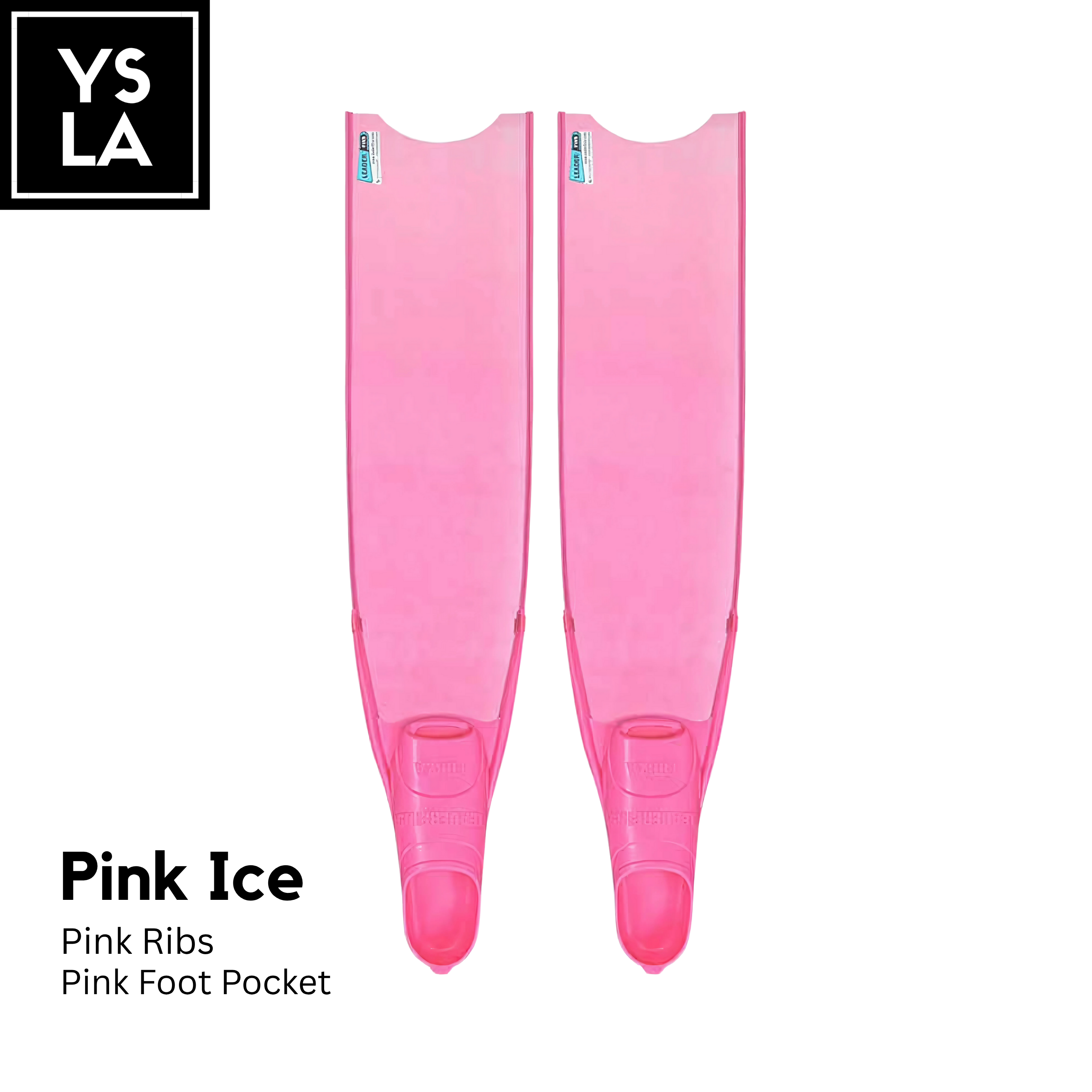 Leaderfins Fiberglass Long Fins with Forza Foot Pocket