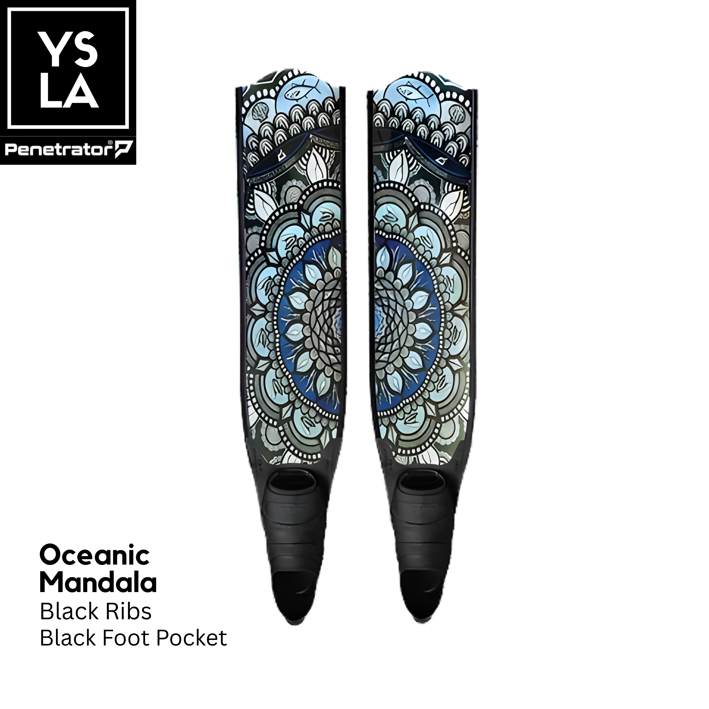 Penetrator Composite Fiber Long Fins with Forza Foot Pocket