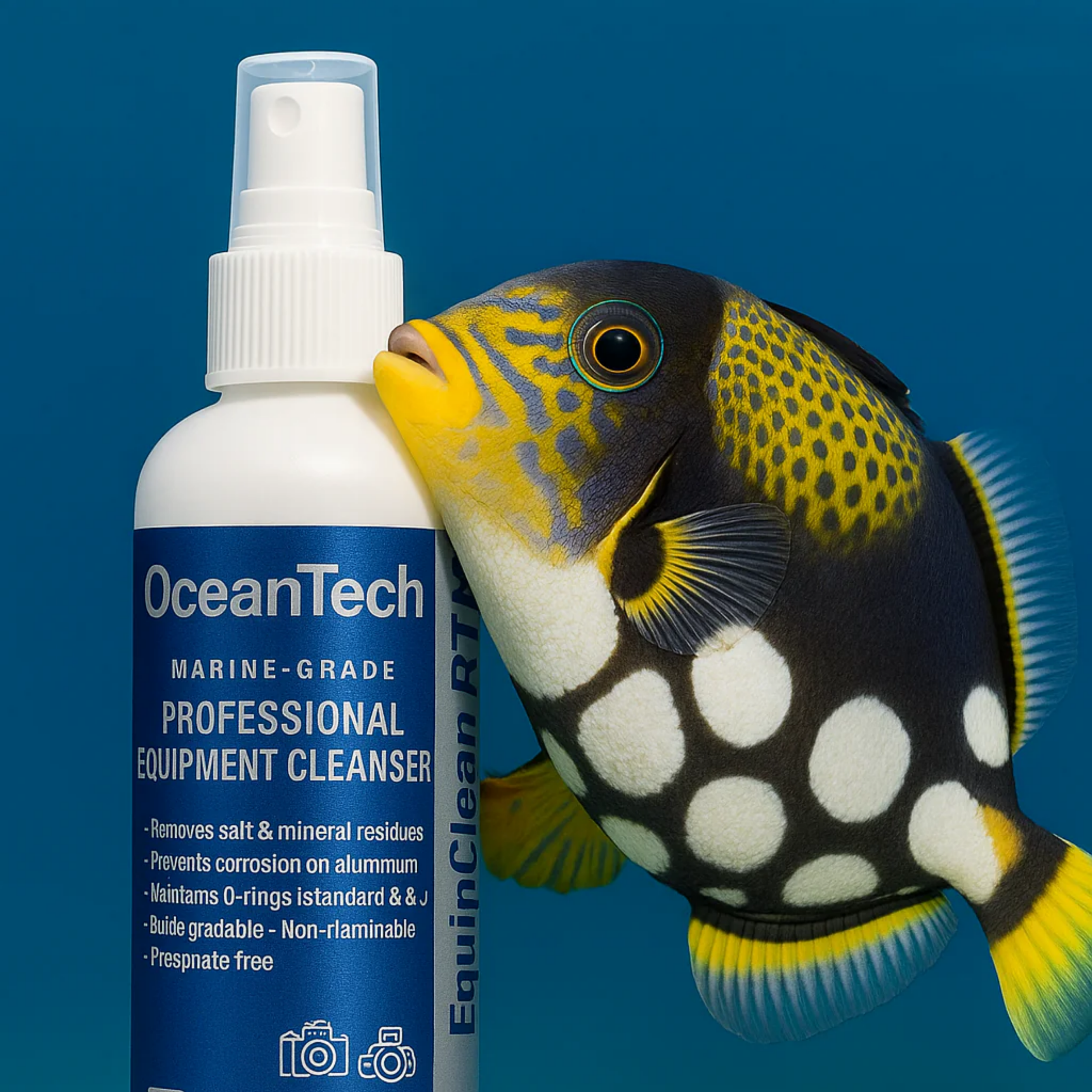 OceanTech™ EquipClean RTU – Professional Marine Equipment Cleanser (150ml Spray)