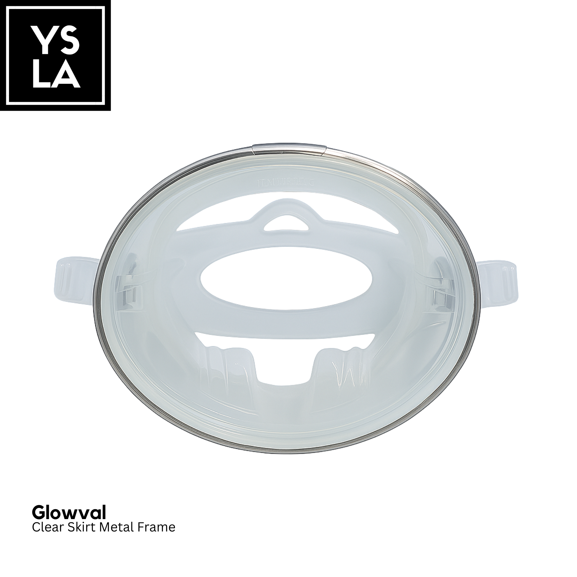 Glowval Diving Oval Mask for Freediving Medium Volume Mask only