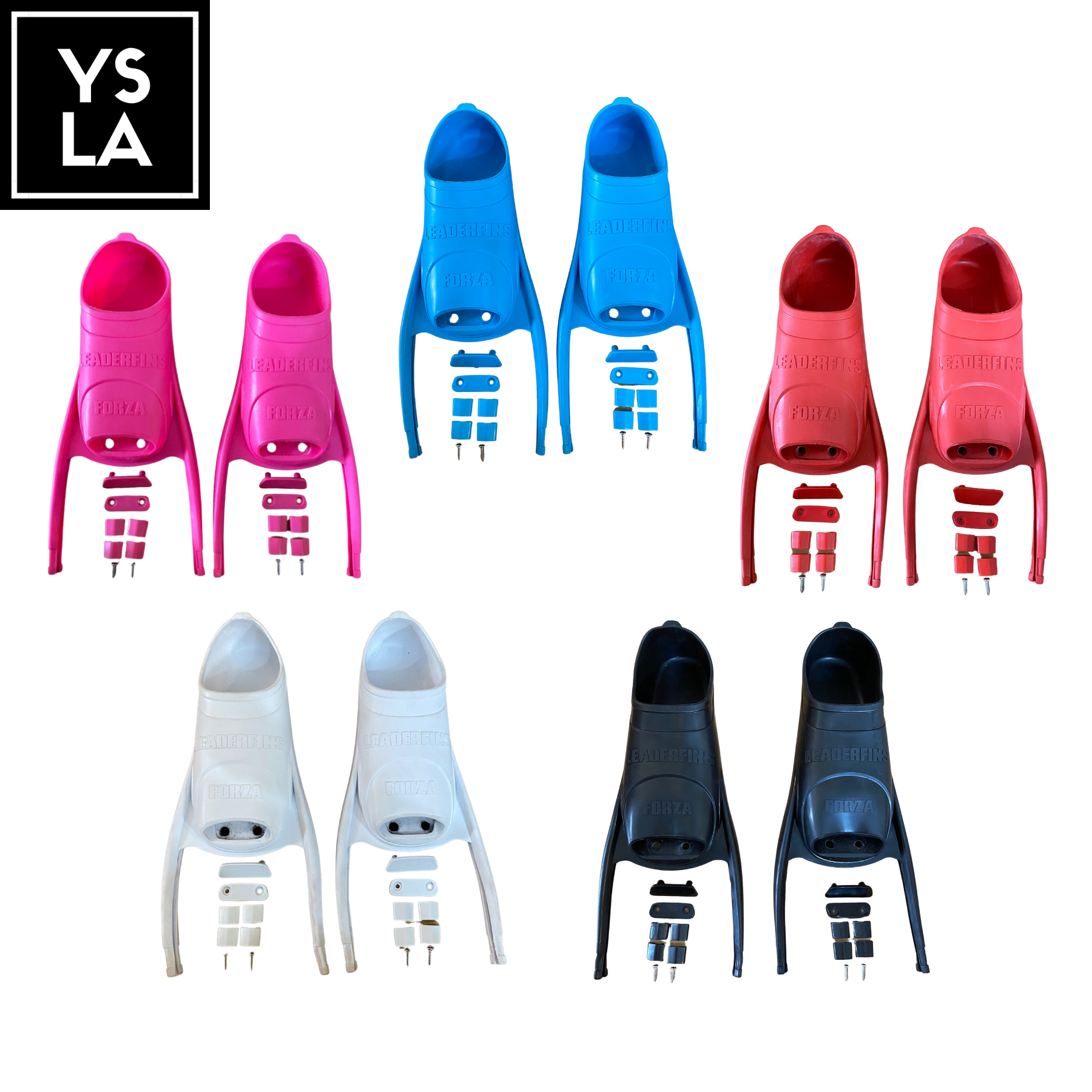 Forza Foot Pockets with Assembly Clips