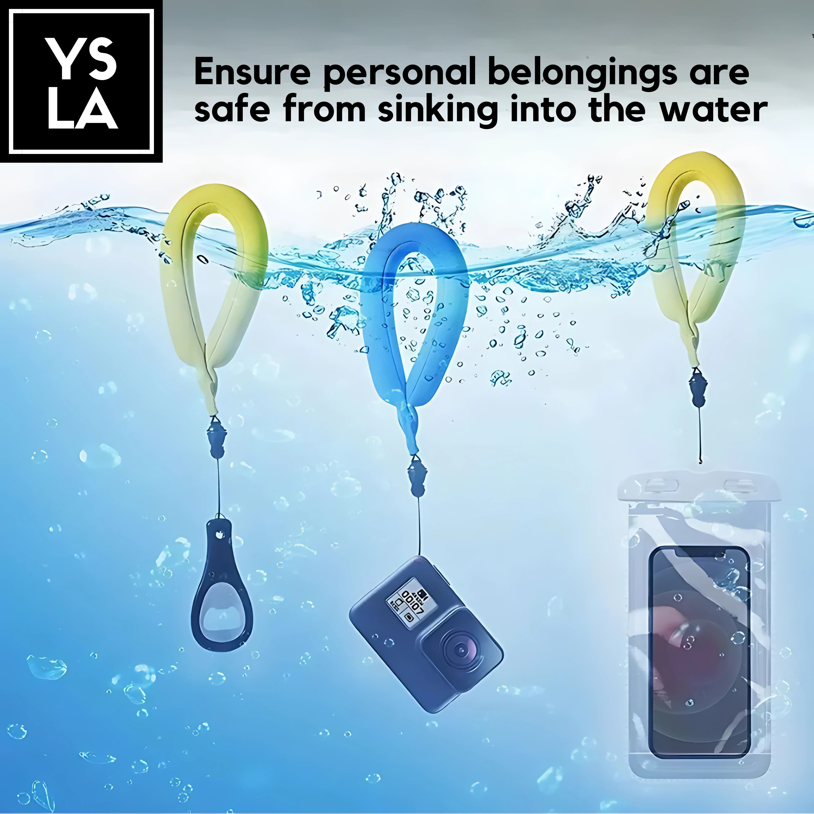Flotsam Adjustable Floating Wrist Strap