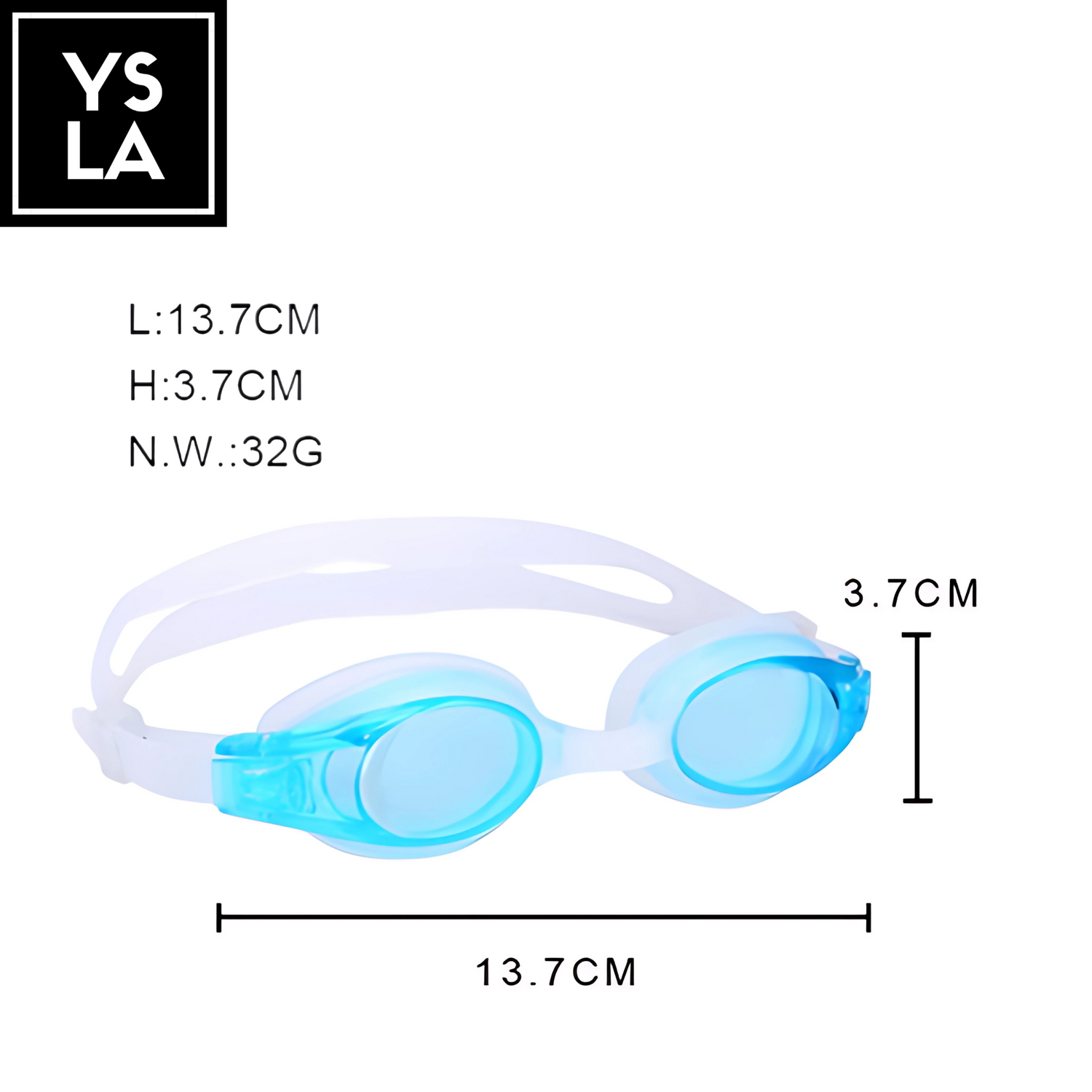 Lyte Colorful Kids Goggles Mask Snorkeling for Swimming