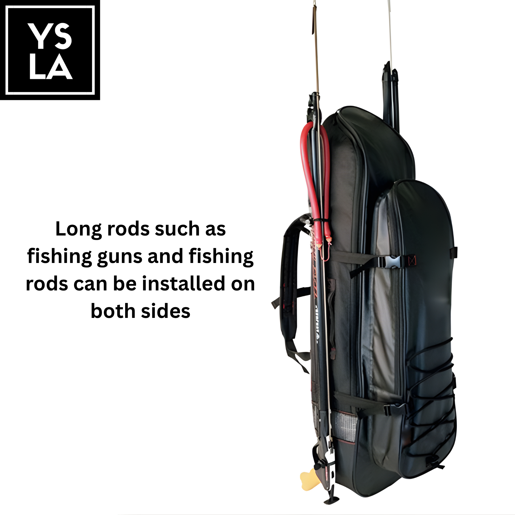 Ysla Teejay Waterproof Freedive Long Fin Bag and Spearfishing Backpack for 2 pairs of Fins