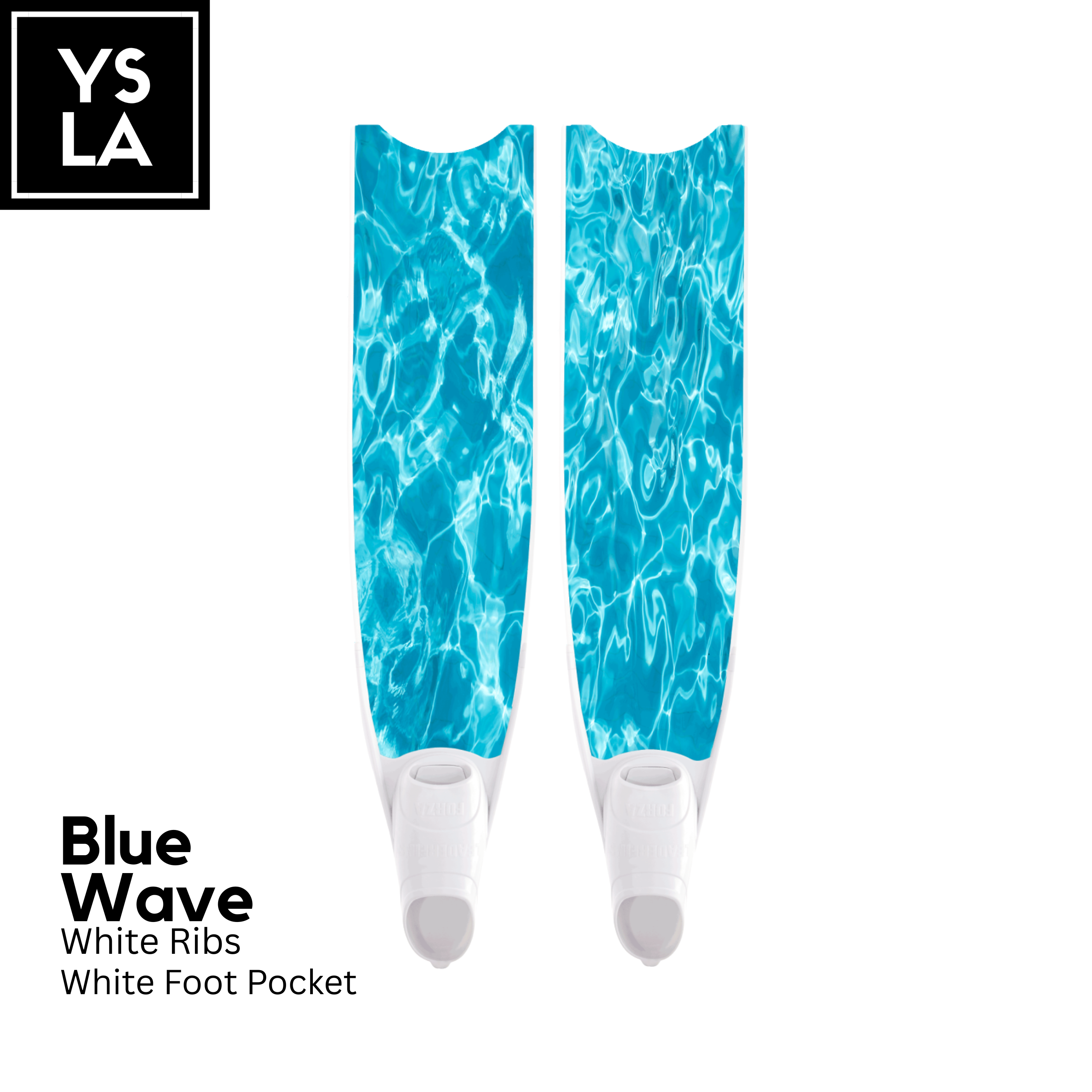 Leaderfins Pure Carbon Long Fins with Long Span Foot Pocket