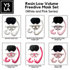 Resin Plastic Lens Low Volume Freedive Mask Set