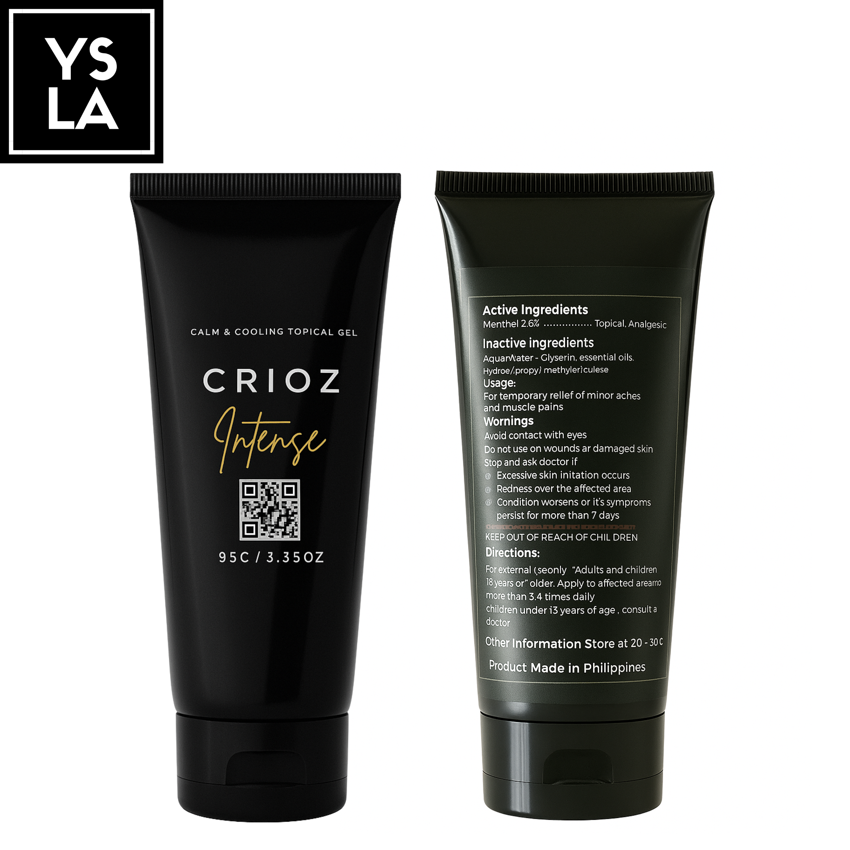 Crioz Calm and Cooling Intense Topical Gel