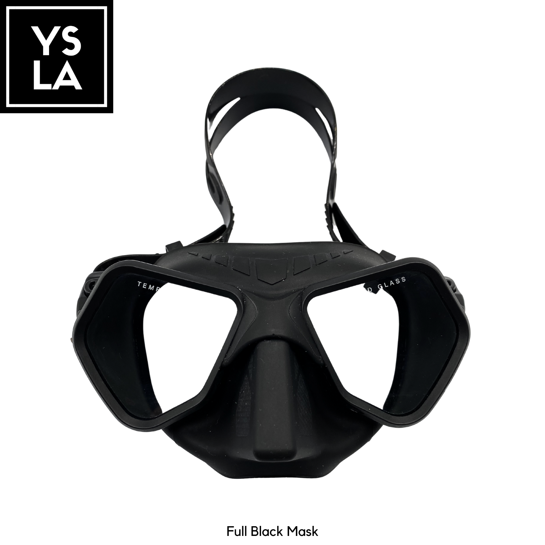 Wolf 65cc Ultra Low Volume Mask Tempered Glass Freedive Mask for Inventory Purposes