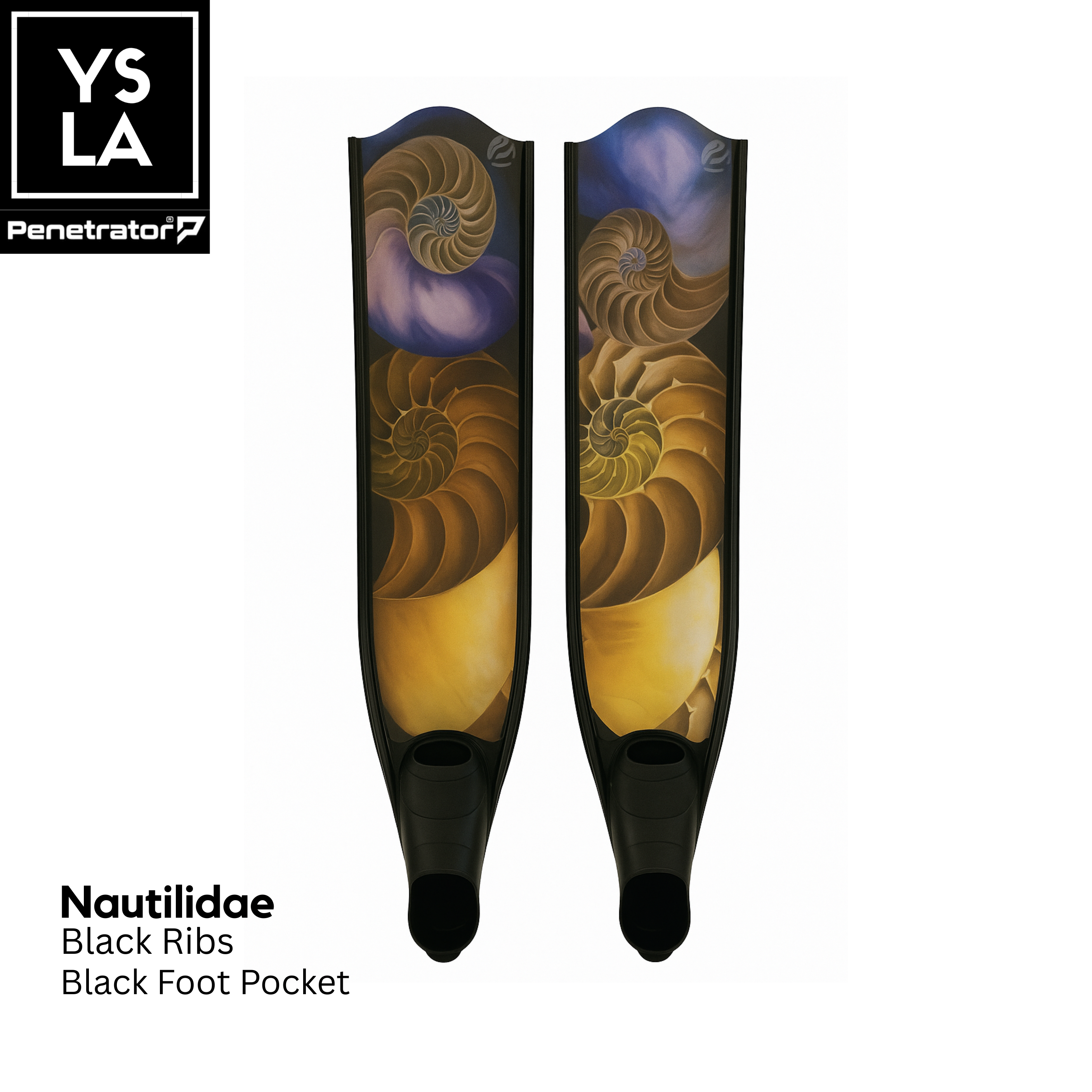 Penetrator Composite Fiber Long Fins with Forza Foot Pocket