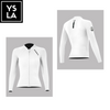 Sky White 2mm Neoprene Wetsuit Top and Bottom