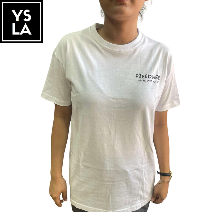 Ysla Never Dive Alone Freediver T-Shirt