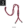 Braided Single-Color Custom Diving Mask Strap with Basic Metallic Stopper