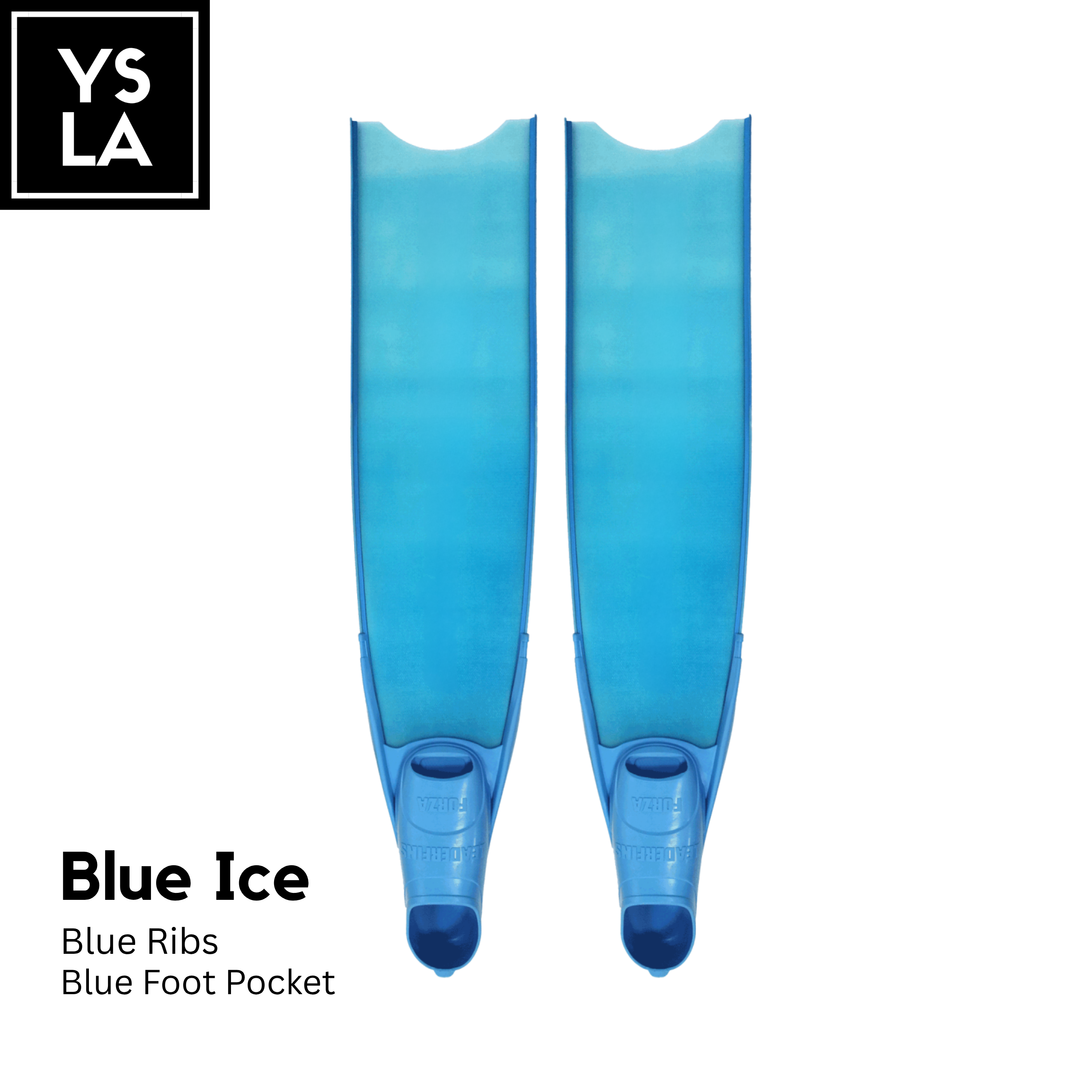 Leaderfins Fiberglass Long Fins with Forza Foot Pocket
