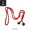 Braided Single-Color Custom Diving Mask Strap with Gold Ocean Charms