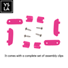 Forza Foot Pockets with Assembly Clips