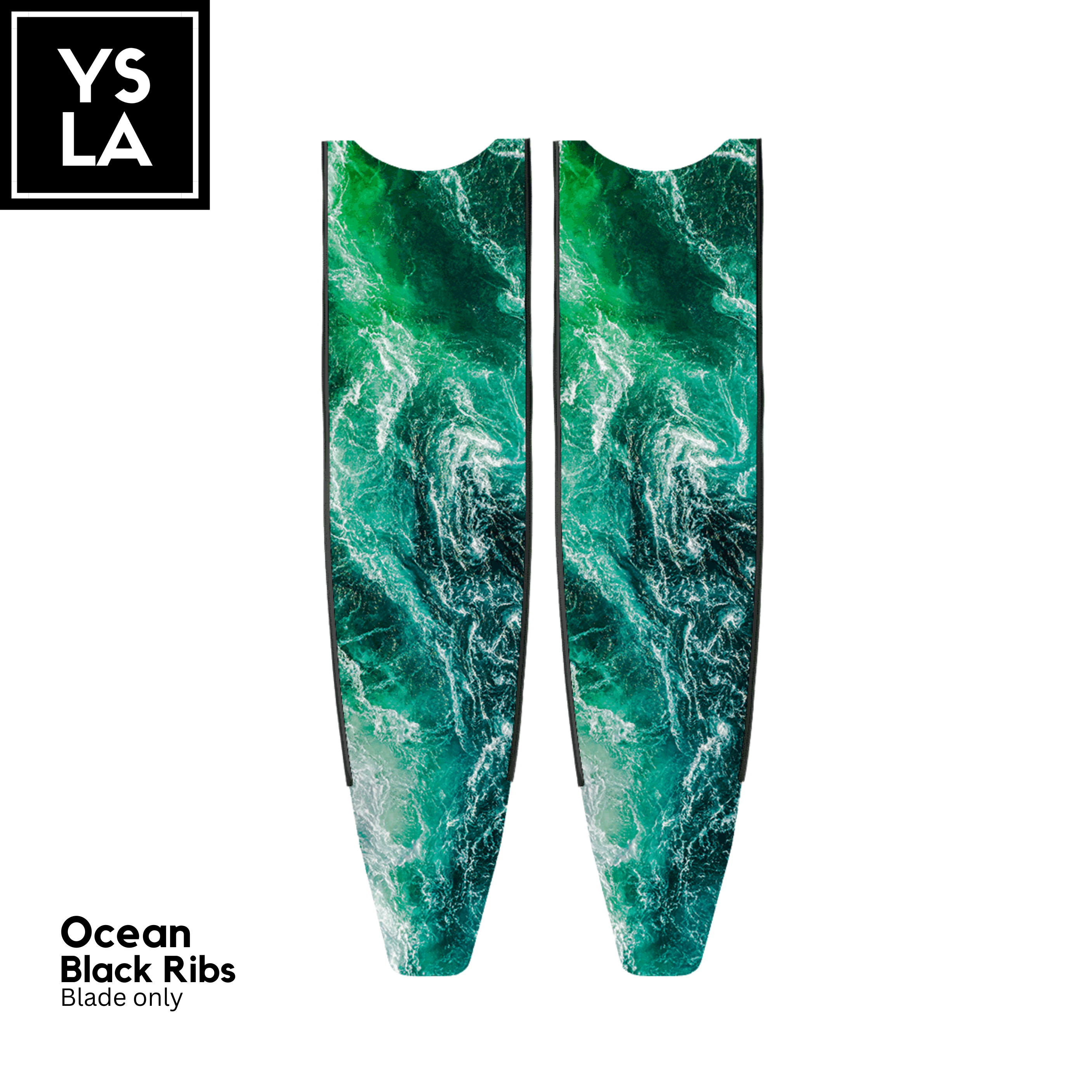 80cm Pure Carbon Long Blade only Leaderfins