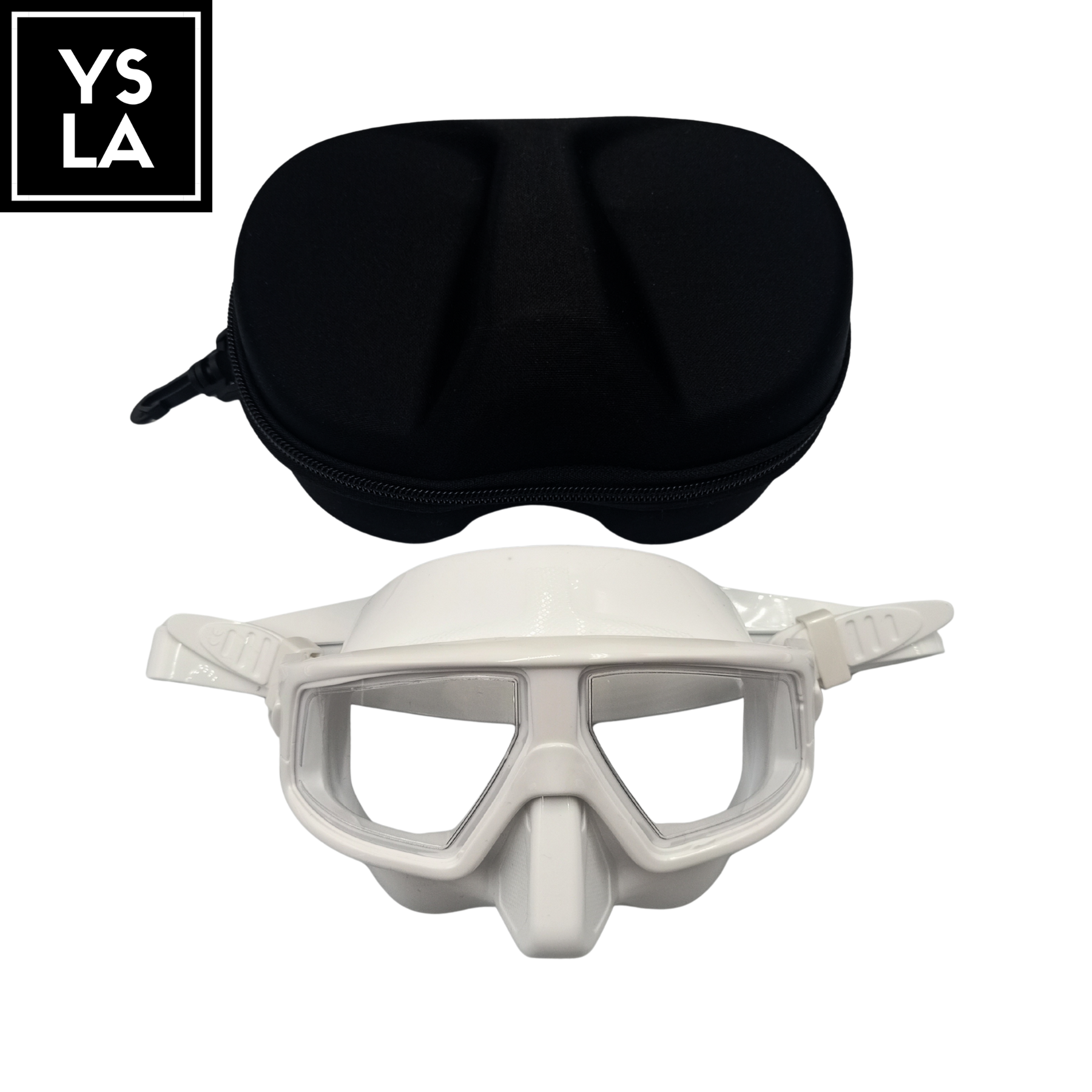 Resin Plastic Lens Low Volume Freedive Mask with Eva Box