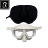 Resin Plastic Lens Low Volume Freedive Mask with Eva Box