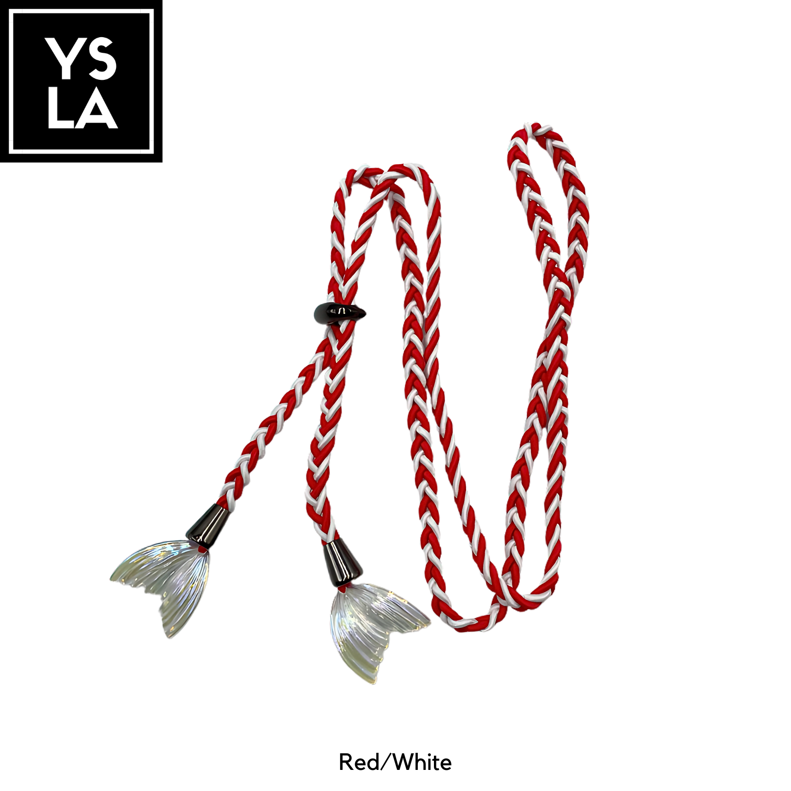 Braided Dual-Color Custom Diving Mask Strap with Mermaid Tail