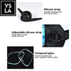 Solid Color Aluminum Frame Tempered Glass Freedive Mask only with Eva Box