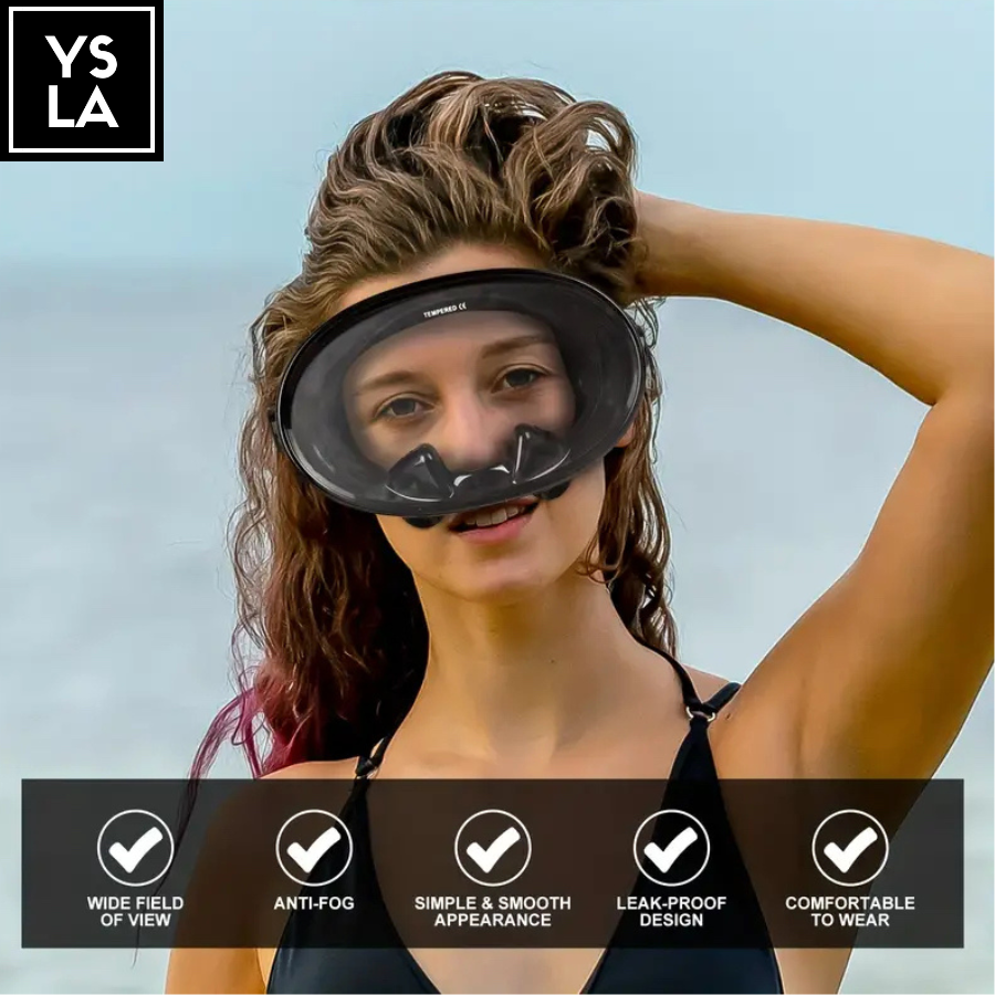 Ovalo Diving Mask Aura Scuba Freedive Mask Medium Volume Mask Only