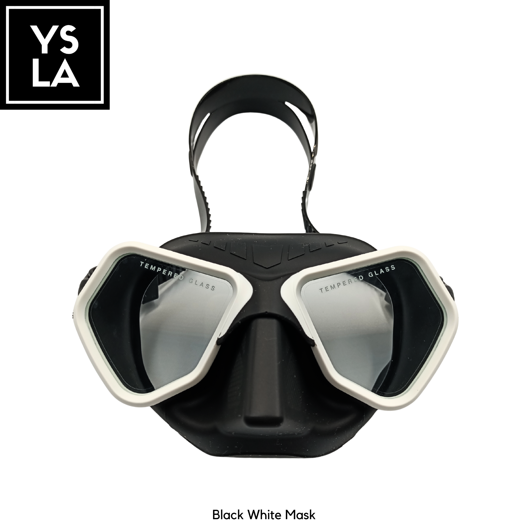 Wolf 65cc Ultra Low Volume Mask Tempered Glass Freedive Mask for Inventory Purposes