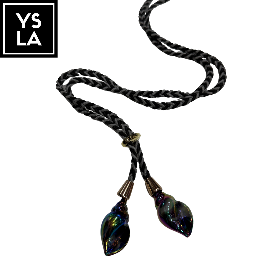Braided Strap with Aurea Shell Dual Color Custom Diving Mask Strap
