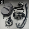Camera Mount Dive Mask GoPro Low Volume Tempered Glass Freedive Mask Set