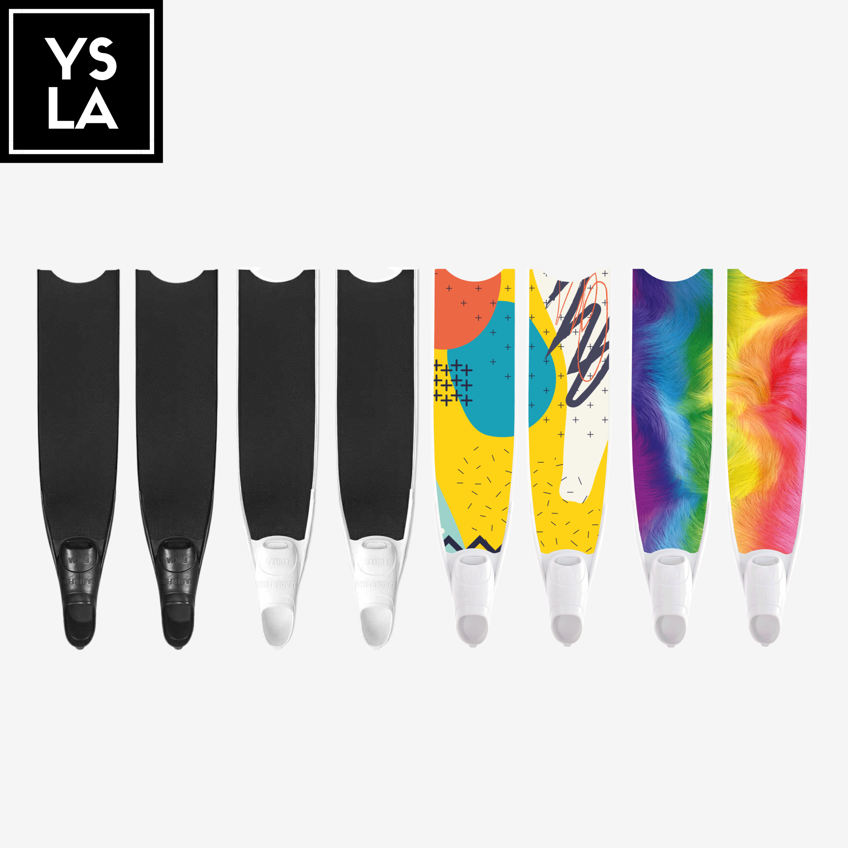 Leaderfins Carbon Fiber Long Fins with Long Span Foot Pocket