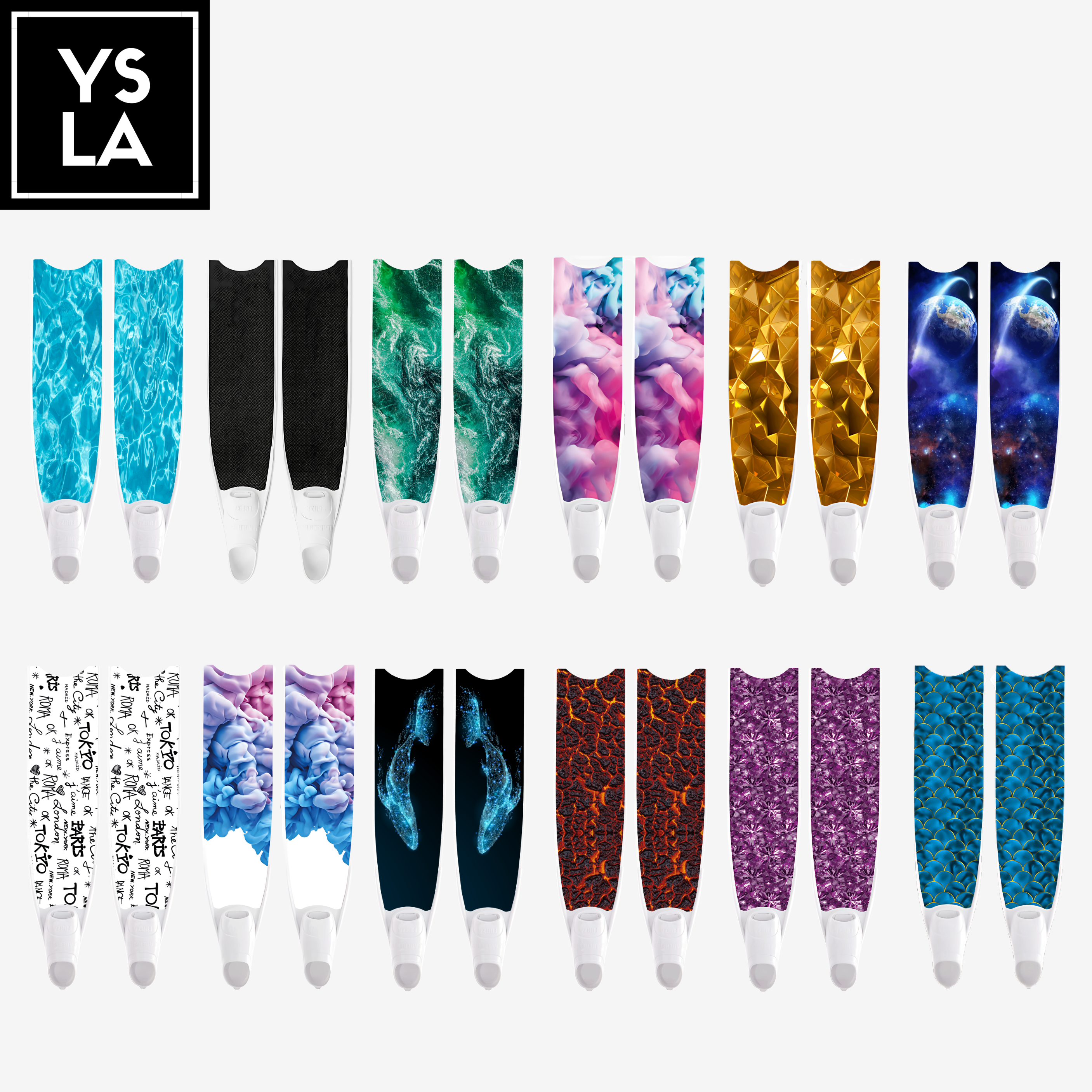 Leaderfins Pure Carbon Long Fins with Forza Foot Pocket