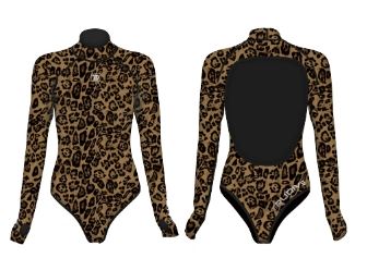 TruDive Bikini Wetsuit Leopard Series Backless 2mm