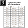 Leaderfins Carbon Fiber Long Fins with Long Span Foot Pocket