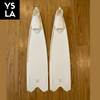 Wave Ysla Freedive and Spearfishing Long Freediving Fins White