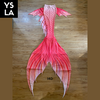 Adult Swimming Beachwear Mermaid Skin Tail with Bra Top