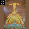 Adult Swimming Beachwear Mermaid Skin Tail with Bra Top