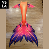 Adult Swimming Beachwear Mermaid Skin Tail with Bra Top