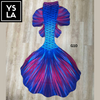 Adult Swimming Beachwear Mermaid Skin Tail with Bra Top