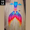 Adult Swimming Beachwear Mermaid Skin Tail with Bra Top