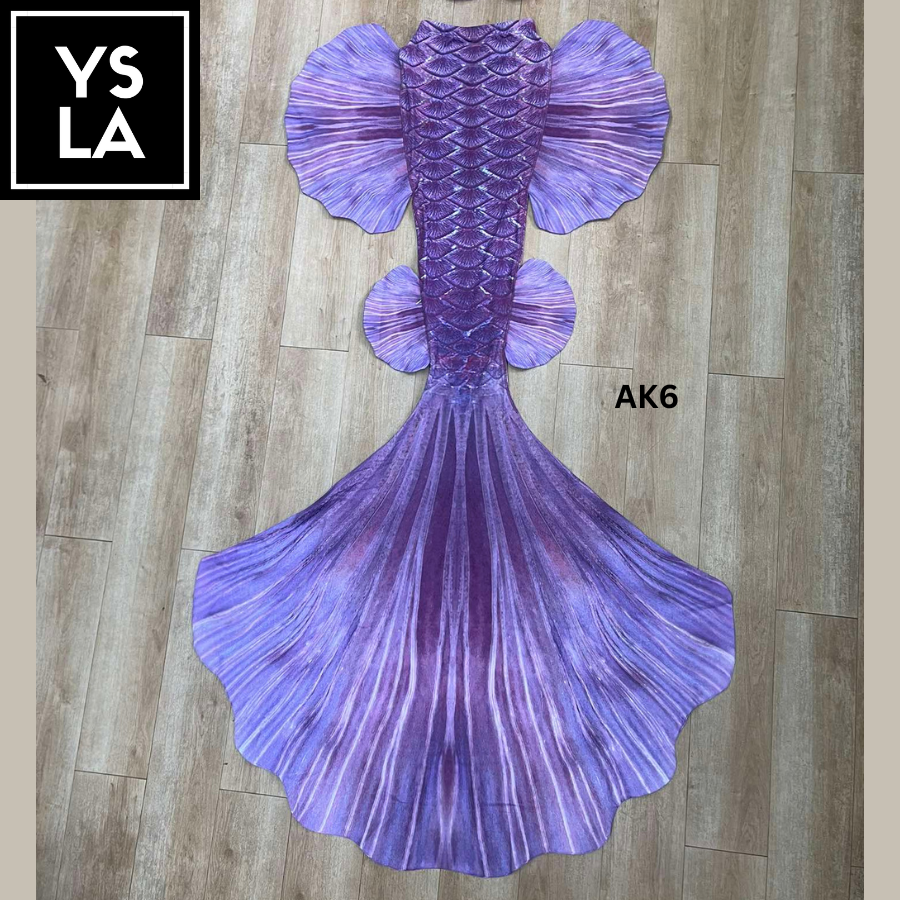 Adult Swimming Beachwear Mermaid Skin Tail with Bra Top