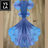 Adult Swimming Beachwear Mermaid Skin Tail with Bra Top