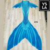 Adult Swimming Beachwear Mermaid Skin Tail with Bra Top